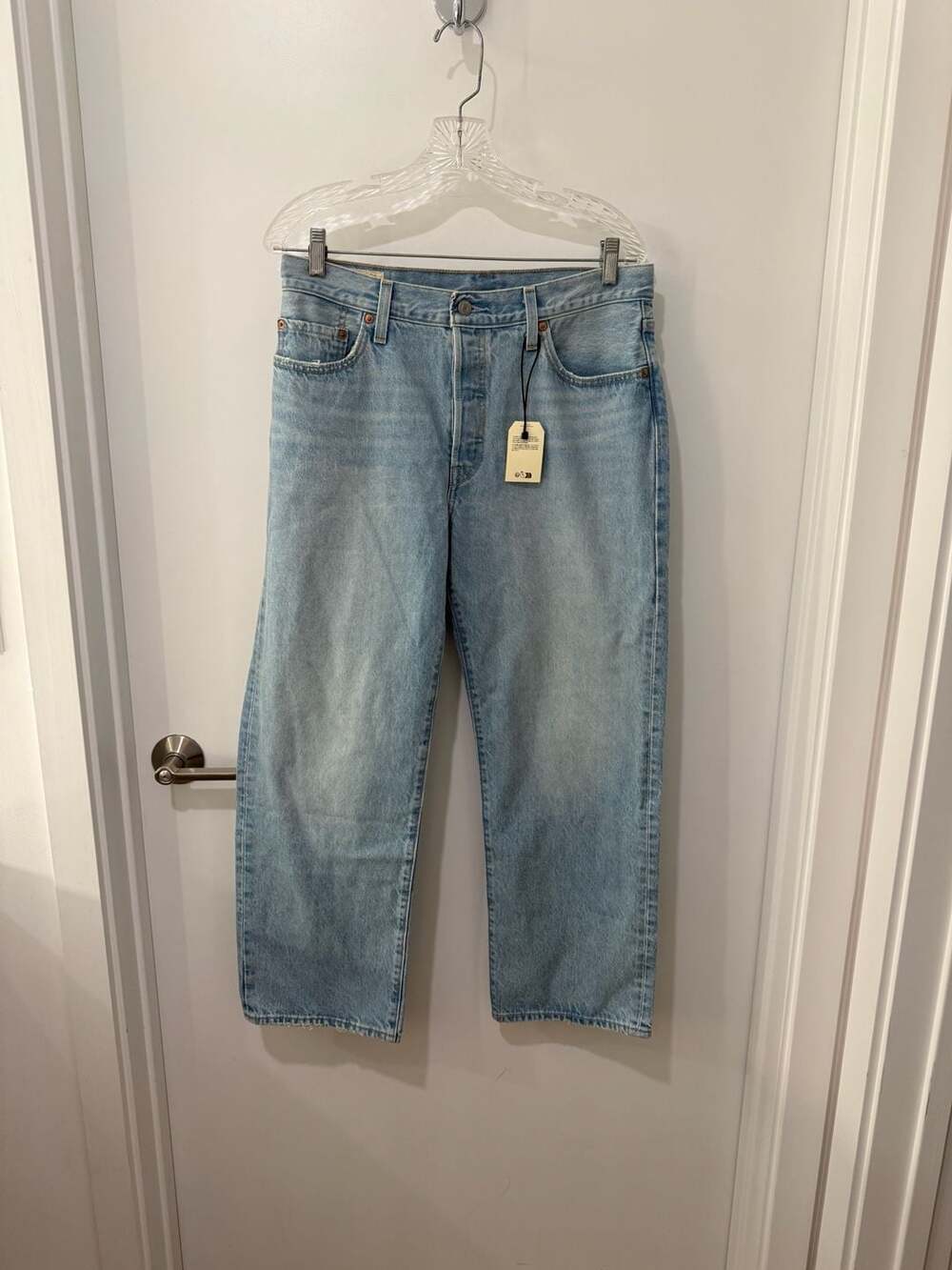 Levi's Light Blue Straight Leg Jeans